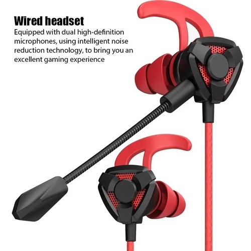 Wired gaming headset earbuds - wired,