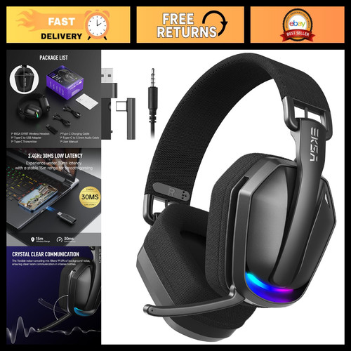 Wireless gaming headset 4ghz - wireless,